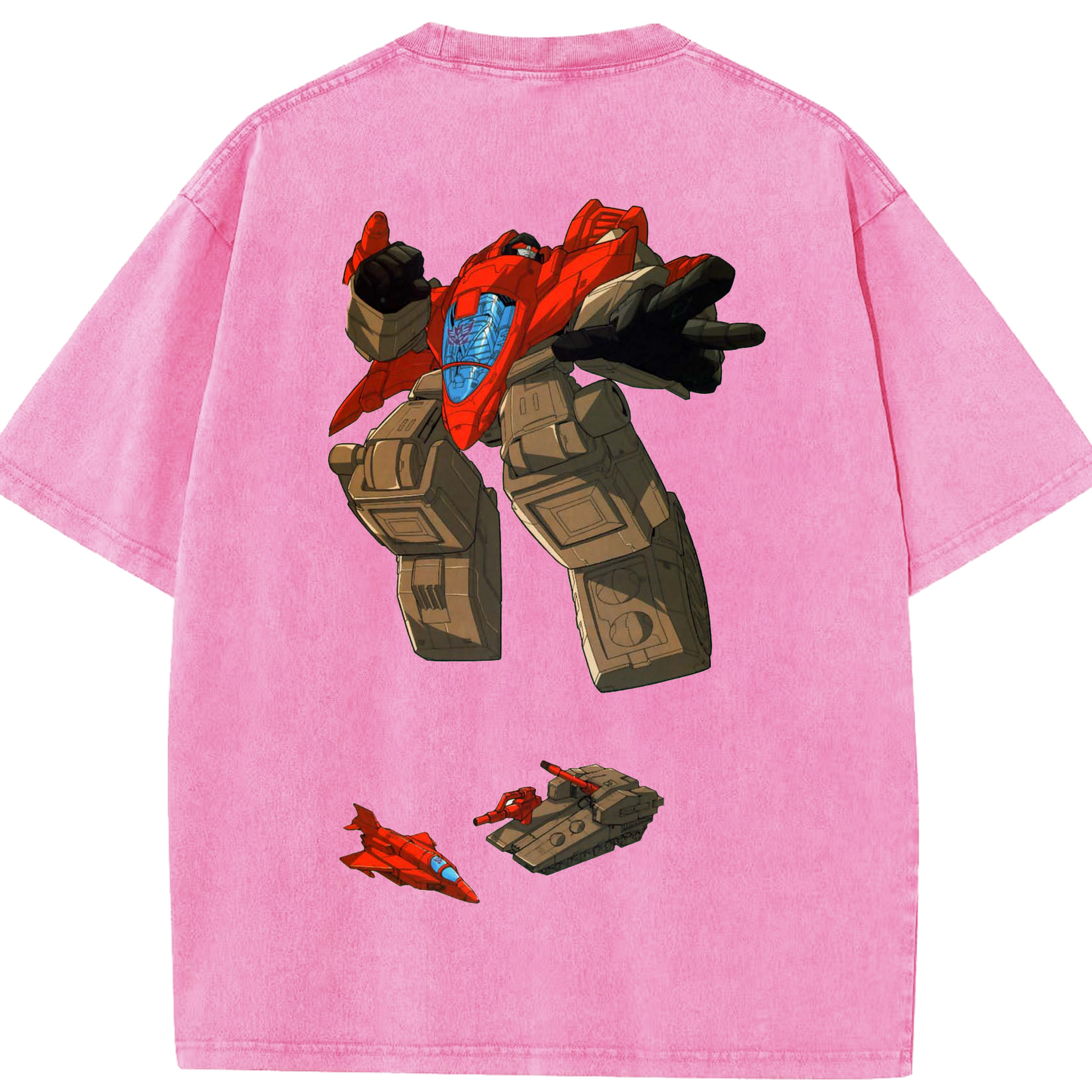 （画像用）  綿100% ヴィンテージ風 半袖Tシャツ（背面プリント）